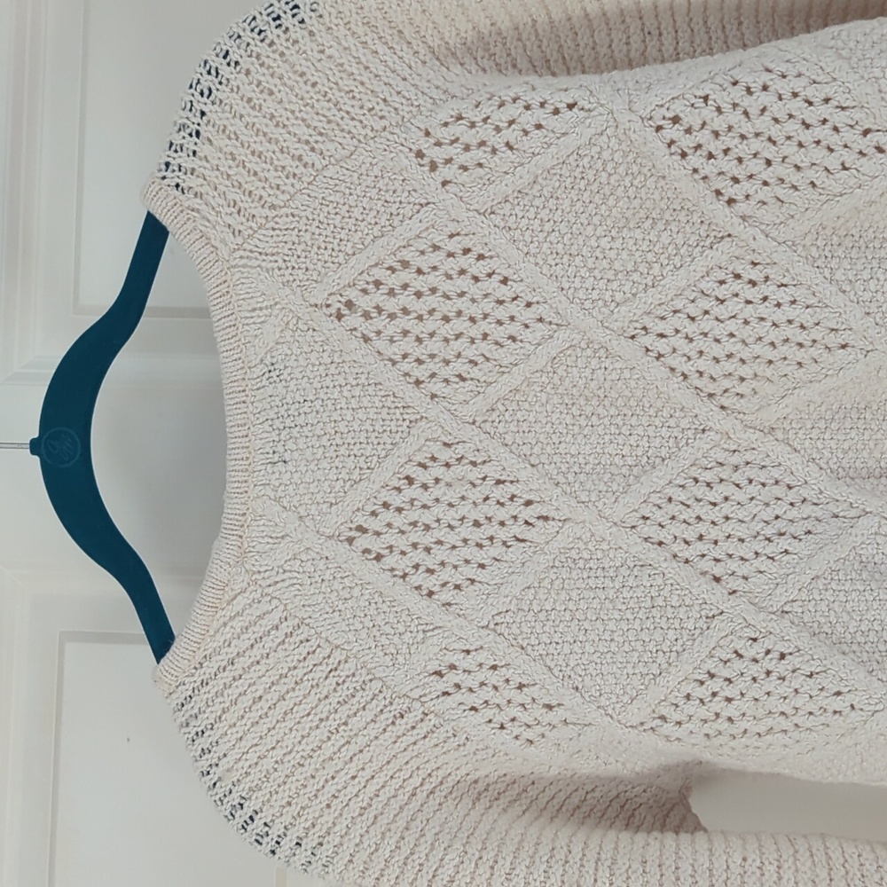 American Eagle Outfitters off-white chunky Sweater - Picture 8 of 13